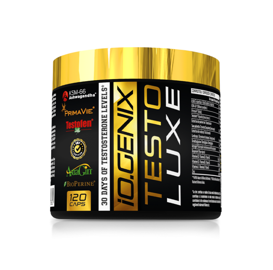 Testo Luxe - 120Caps IoGenix