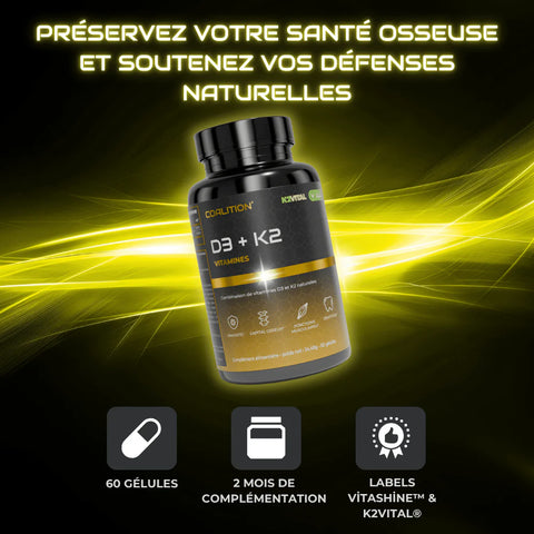 Vitamine D3 + K2 - Coalition