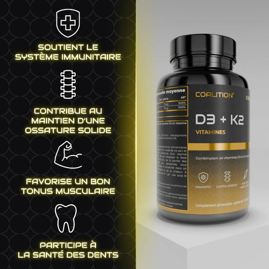 Vitamine D3 + K2 - Coalition