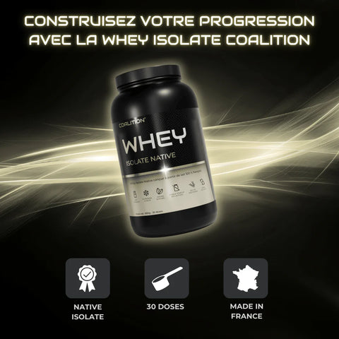 Whey isolate 1kg - Coalition