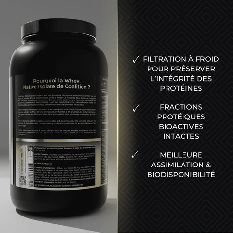Whey isolate 1kg - Coalition