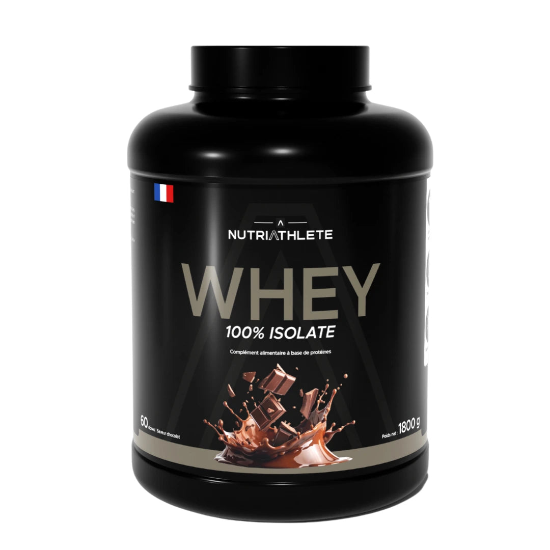 Whey 100% Isolate - NUTRIATHLETE 1,8kg