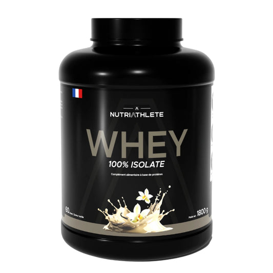 Whey 100% Isolate - NUTRIATHLETE 1,8kg