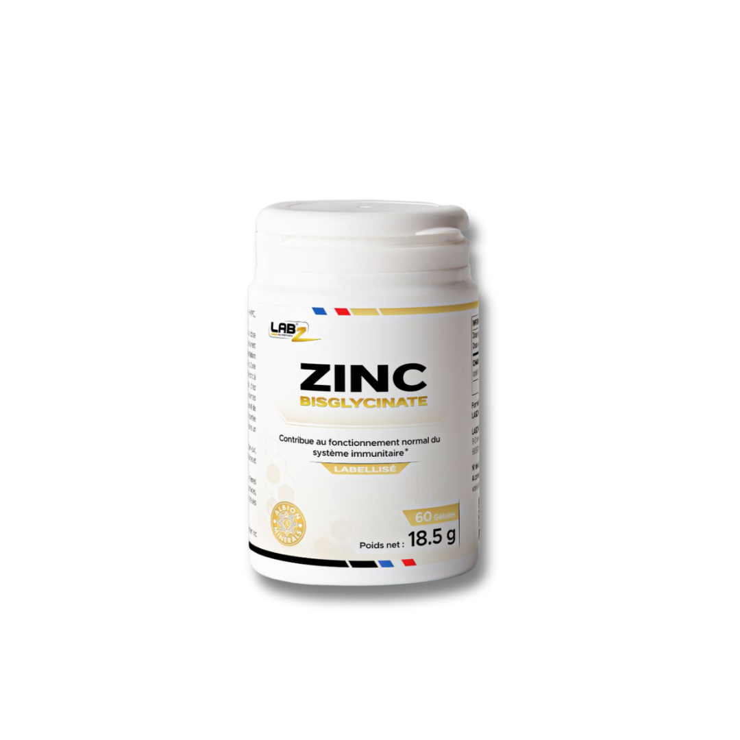 Zinc Bisglycinate Albion® - Labz-Nutrition 60Vcaps