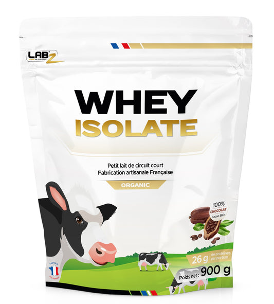 Organic Whey Isolate - Labz-Nutrition 900g
