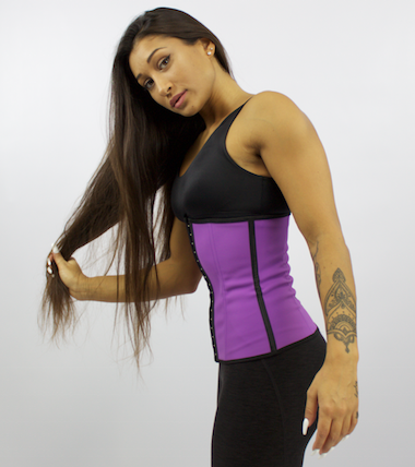 photo-portee-corset-minceur-violet