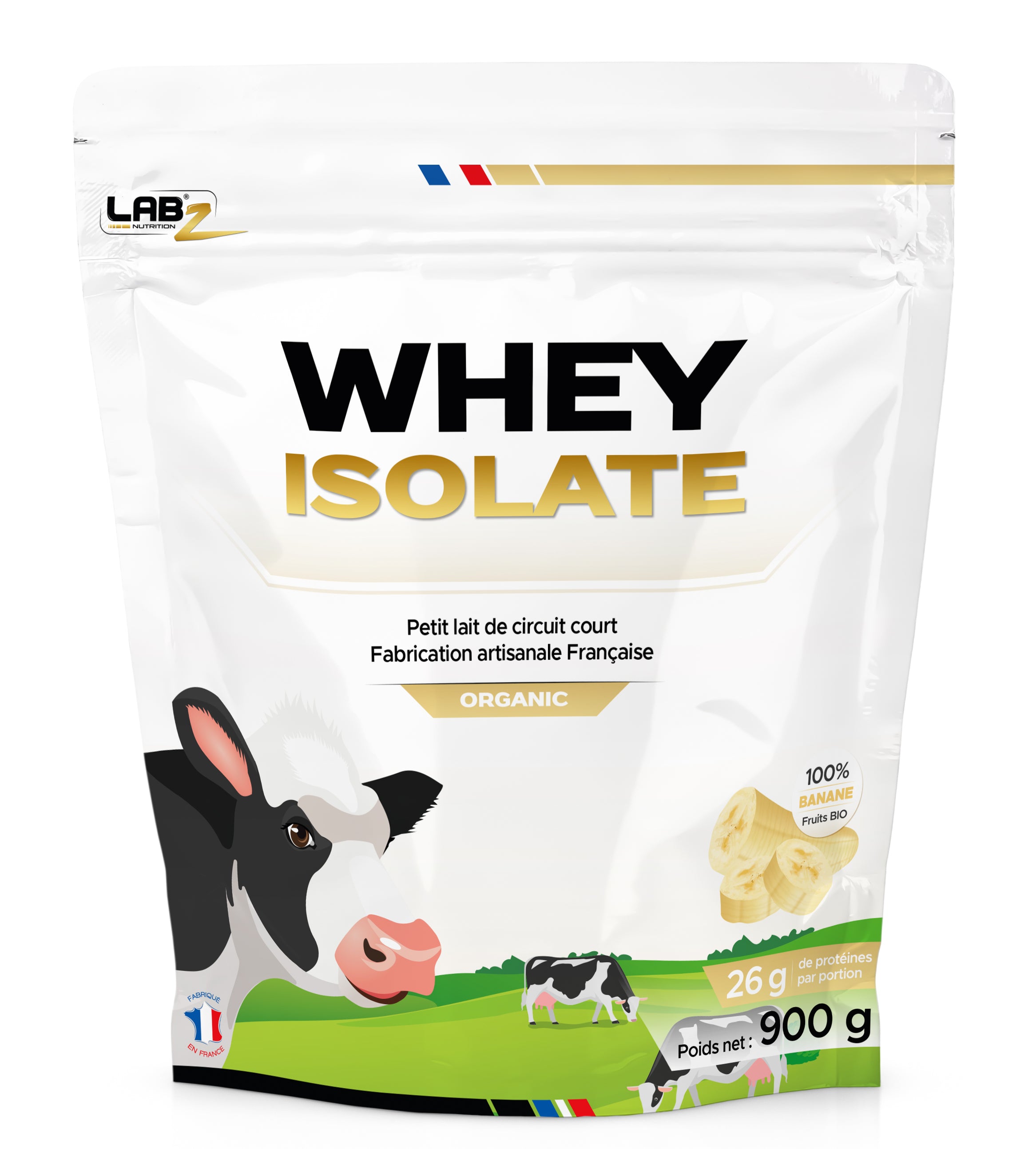 Organic Whey Isolate - Labz-Nutrition 900g